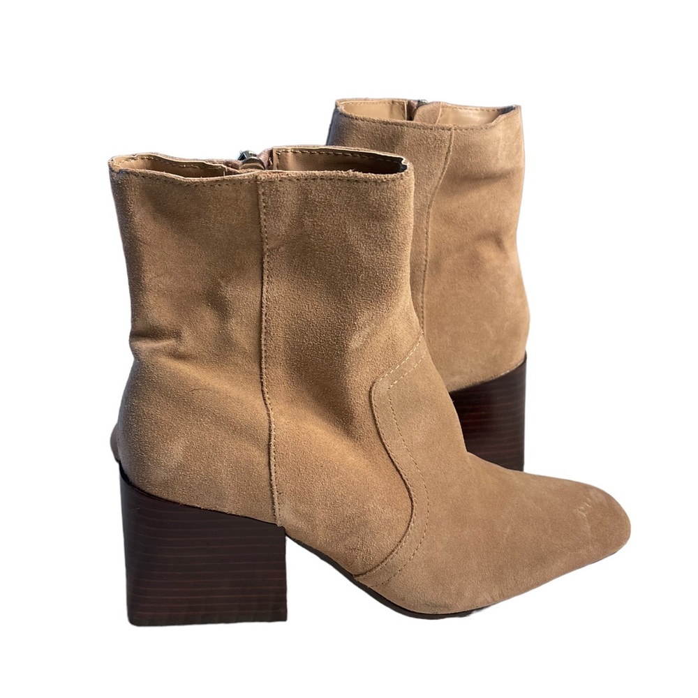 BLONDO Salome Waterproof Suede Ankle Boots Size 7.5